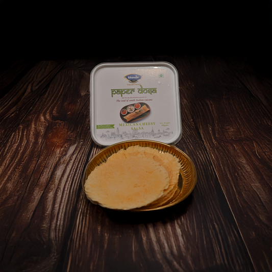 Mexican Cheesy Salsa Dosa