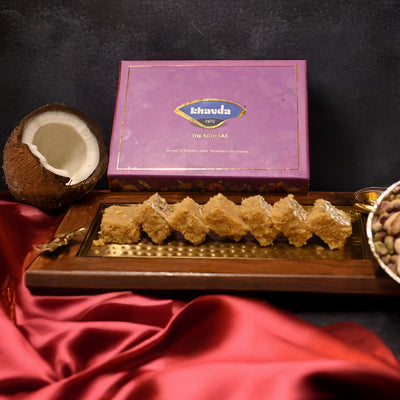 Roasted Coconut Barfi