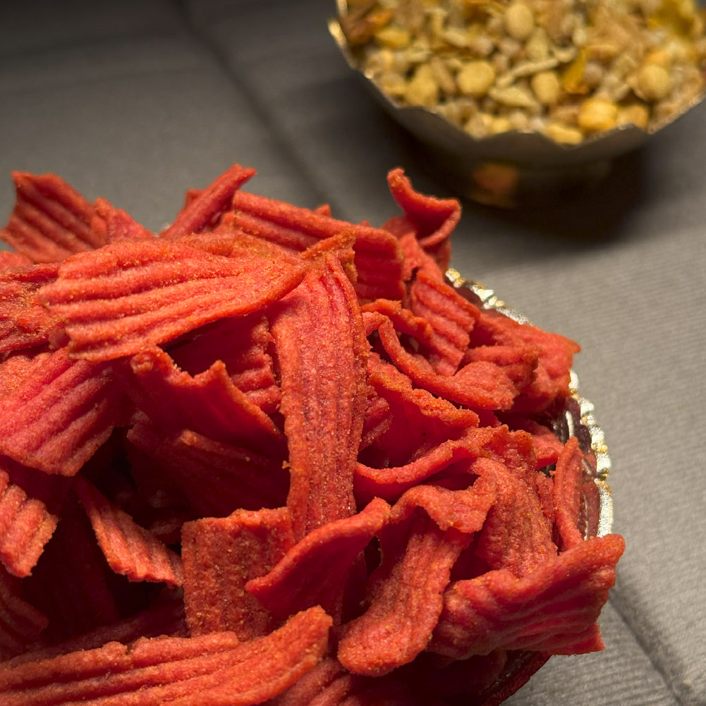 Masala Punch Beetroot Chips