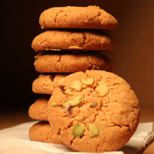 Pista Elaichi Nankhatai