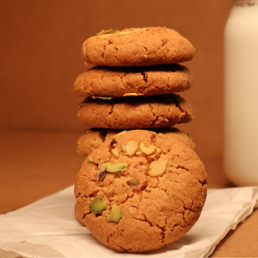 Pista Elaichi Nankhatai