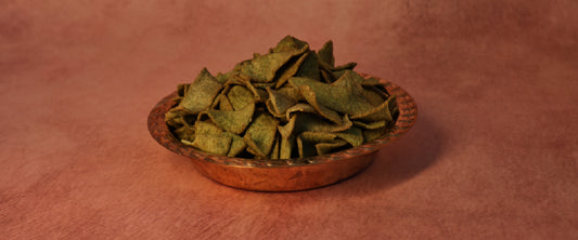 Soya Palak Chips (Mint Pudina)
